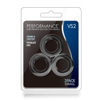 Performance VS2 3 Pack Small Premium Silicone Cock Rings 